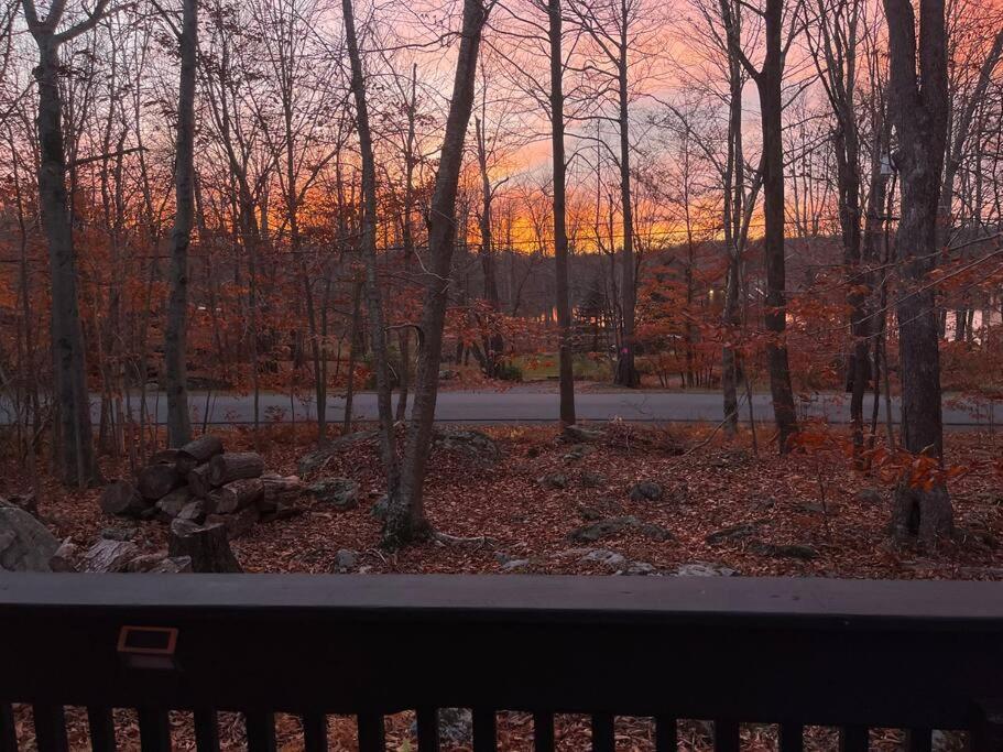 Stylish And Cozy Cabin, Walking Distance To Big Bass Lake Gouldsboro エクステリア 写真